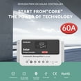 thumbnail image 1 of 12V24V48V 60A PWM Solar Controller Automatic Solar Controller Lead-Acid Battery, 1 of 13