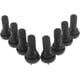 thumbnail image 3 of Car Tire Valve Black Rubber Auto Valve 10 Pieces (TR412) LO-Ron, 3 of 5