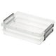 thumbnail image 1 of Caja de almacenamiento apilable Macarena de plástico PP transparente A4, 1 of 8