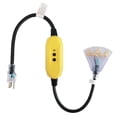 thumbnail image 1 of Cable de extensión EP de 3 pies con 3 salidas 12/3 SJTW 15A/125V con certificación UL, 1 of 7