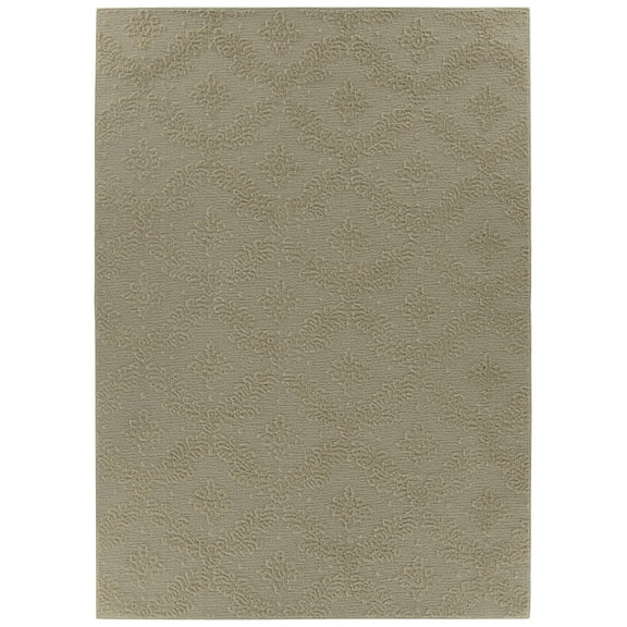 Garland Rug Charleston Polypropylene Tan Indoor Area Rug, 9' x 12'