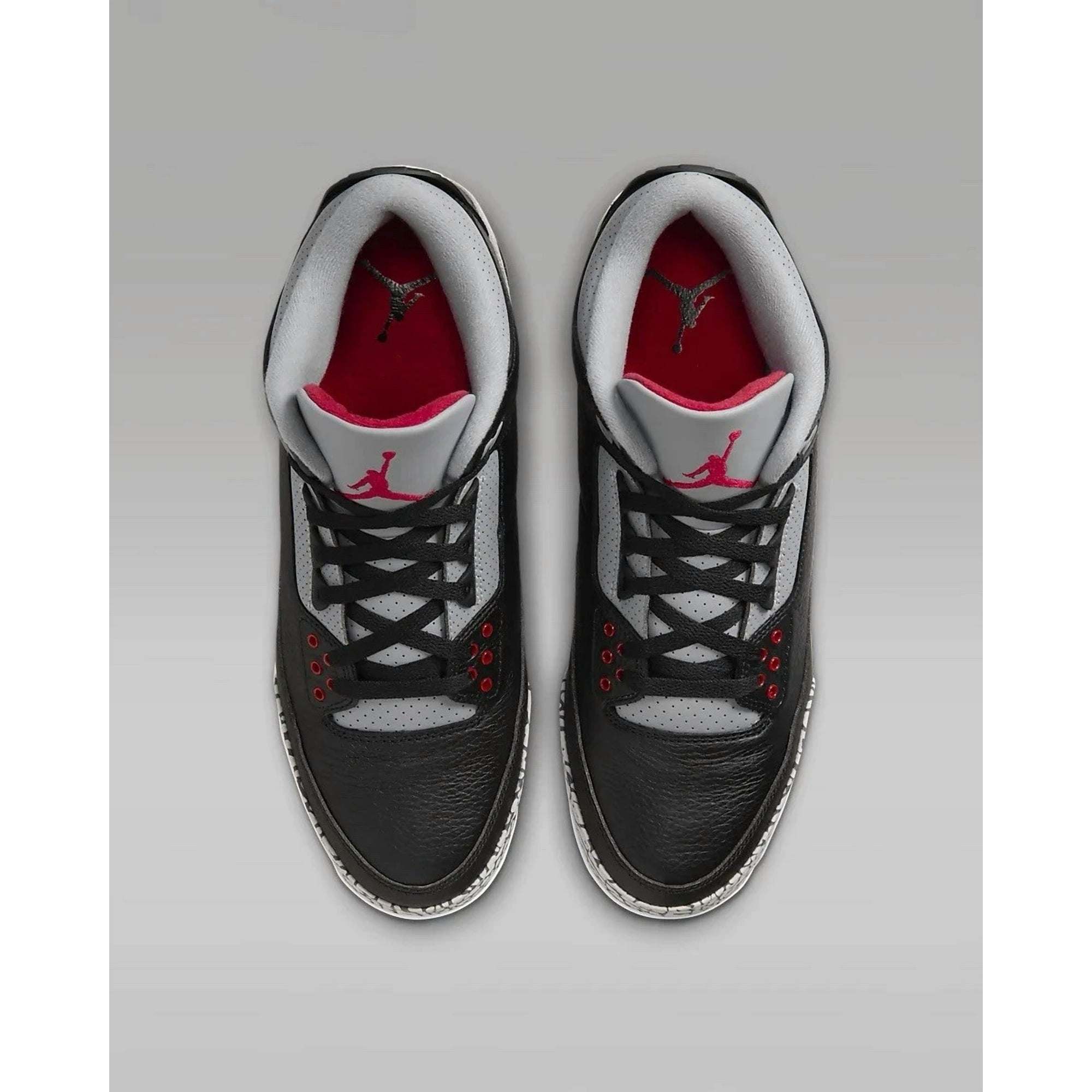 Men's Air Jordan 3 Retro MCS 'Black Cement' Baseball Cleats