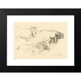 thumbnail image 2 of Lovis Corinth 14x11 Black Modern Framed Museum Art Print Titled - Cows (Cows) (1910), 2 of 5