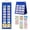 Blue with yellow bag, variant on Visual Schedule Chart Kids Learning Materials Todder Daily Routine Chart 18+1 Pocket Double Side Visual Schedule Chart