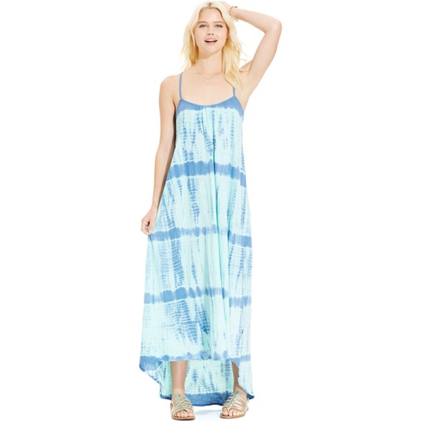 Vestido Maxi Volcom Dainty Babe para Mujer Azul Grande