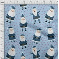 thumbnail image 4 of oneOone Rayon Light Blue Fabric Kawai Sewing Craft Projects Fabric Prints By Yard 56 Inch Wide-2M, 4 of 5
