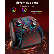 ESYWEN PC Controller with Charging Dock, Wireless Gaming Controller for Switch 2 with Hall Effect Joysticks & Triggers