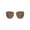 Top Havana/Gold|Dark Brown, variant on Vogue Eyewear Women's VO4234S Butterfly Sunglasses, Gradient Grey, 54 mm
