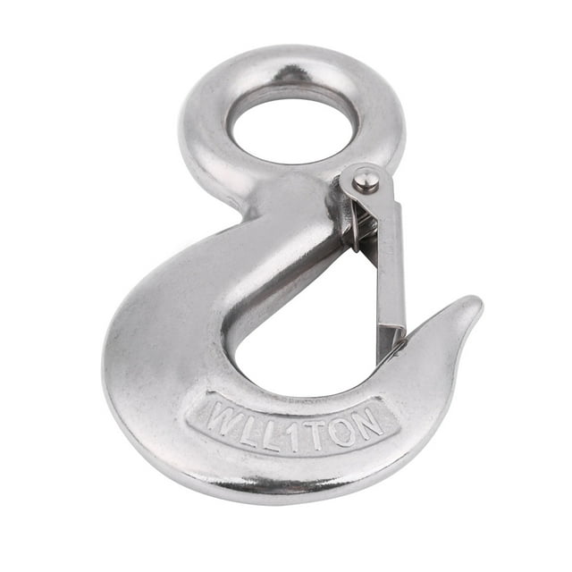Crochet de Levage en Acier Inoxydable 304 Authentique Pivotant à Oeil Rond (115mm / 1.0t)