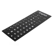 English Keyboard Sticker, Laptop Keyboard Sticker, English Keyboard Sticker Replacement Keyboard Sticker for Desktop PC Laptop Accessory