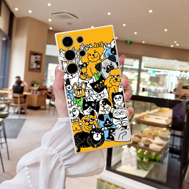 "Manténgase único y a la moda con una llamativa funda para teléfono IMD y lindas pegatinas de chicas para iPhone 15 Pro Max, 14, 13 y 12 Pro 11"