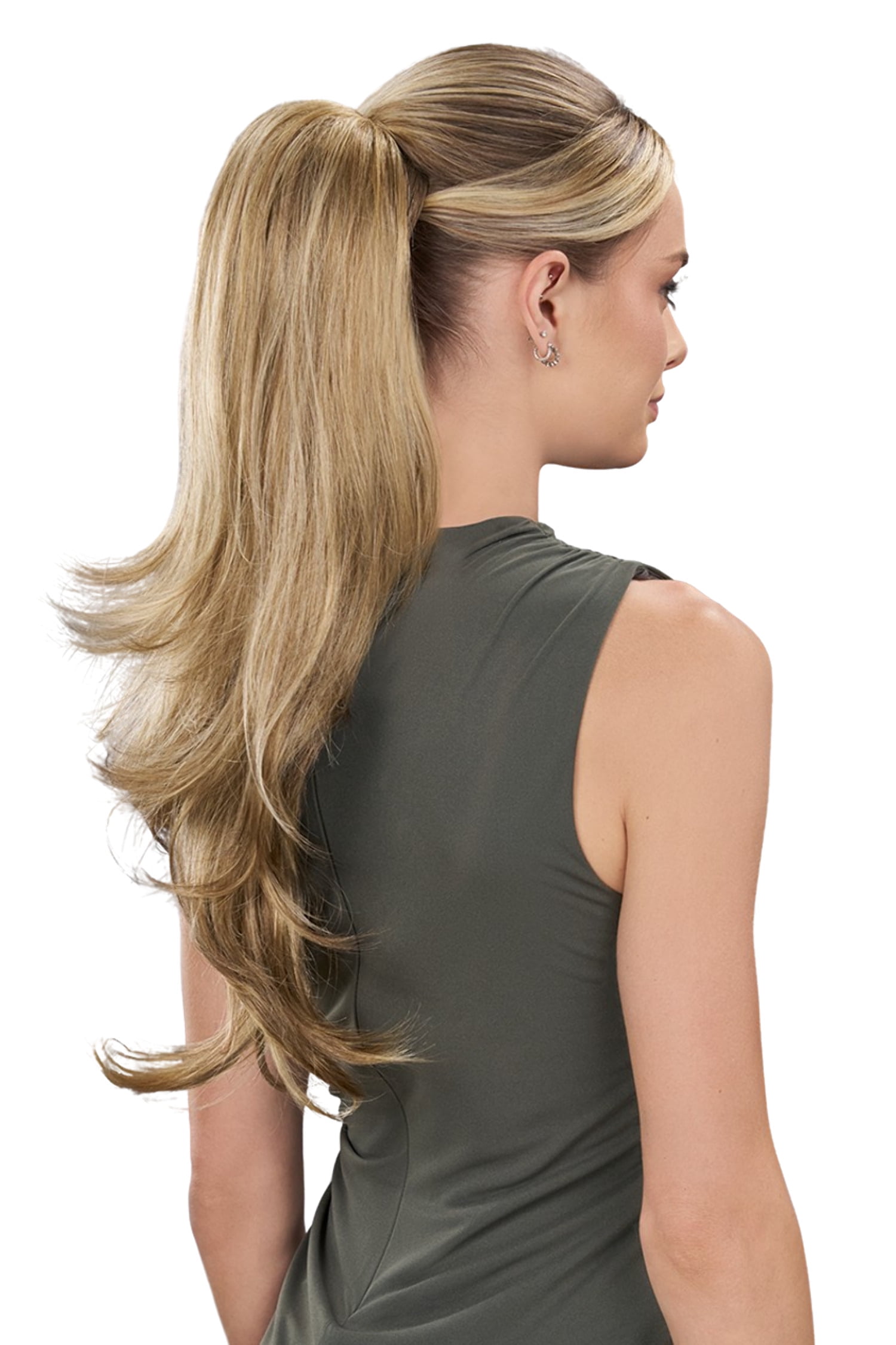 Provocative Synthetic Clip-In Ponytail