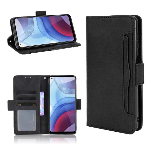 Funda Tipo Billetera GANGXUN para Motorola MOTO G Power 2021 – Tapa Flip con Tarjetero