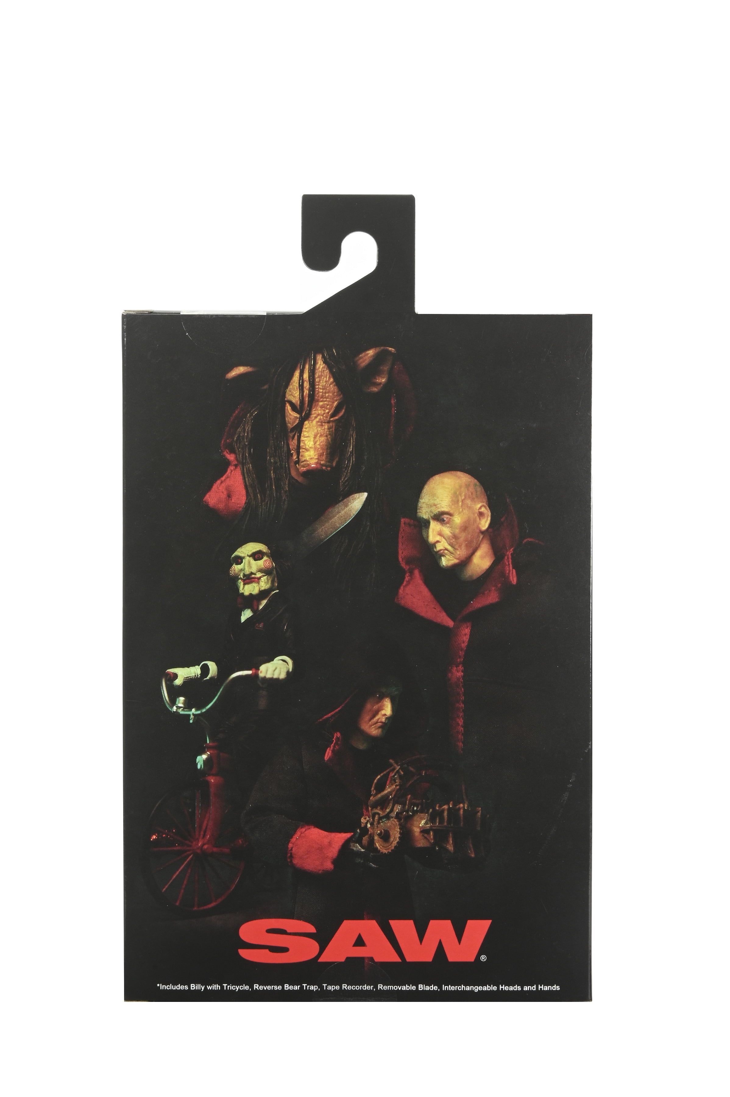 NECA Saw Ultimate Jigsaw Killer with Black Robe 7