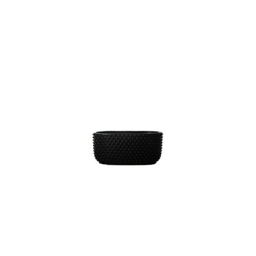 Urban Trends Ceramic Low Vase Oval