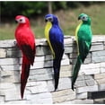 thumbnail image 4 of 25/35cm Creative Handmade Simulation Parrot Animal Bird Garden Props Decoration Miniature Feather Lawn Doll Ornaments, 4 of 6