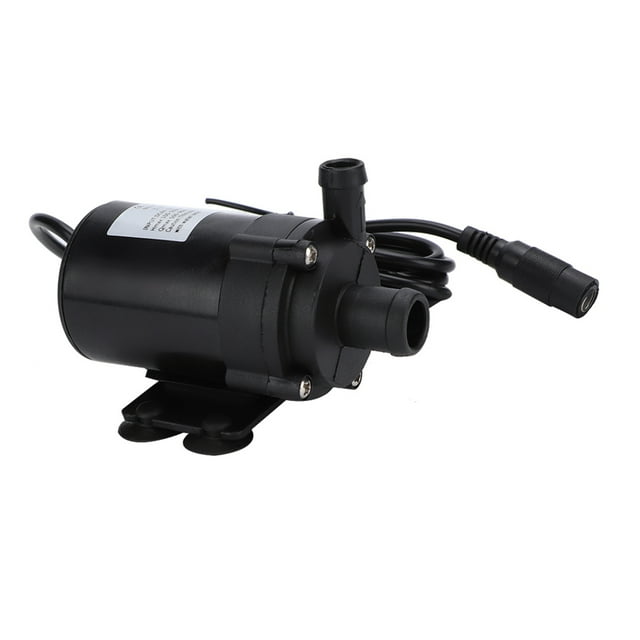 Bomba de Fuentes, Tierra de Agua Dual de Uso de AcUario Negro, Decoración de Jardín de 12v-660a Sin Escobillas para decoración para Hogar.