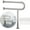 Chrome, variant on Toilet Support Rail 23.4X 28 Inch, Anti-Slip Chrome Handicap Grab Bar for Bathroom, Stainless Steel Knurled Safety handrails with Leg for Elderly Disabled Pregnant-1.25’Tube