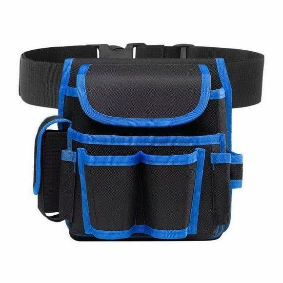 Kjfeif Carpenter Tool Belt Adjustable Work Belt | Large Capacity Storage Bag for Men,Electrician Tool Belt Widely Applied to Repairmen,Electrician,Carpenter,Construction