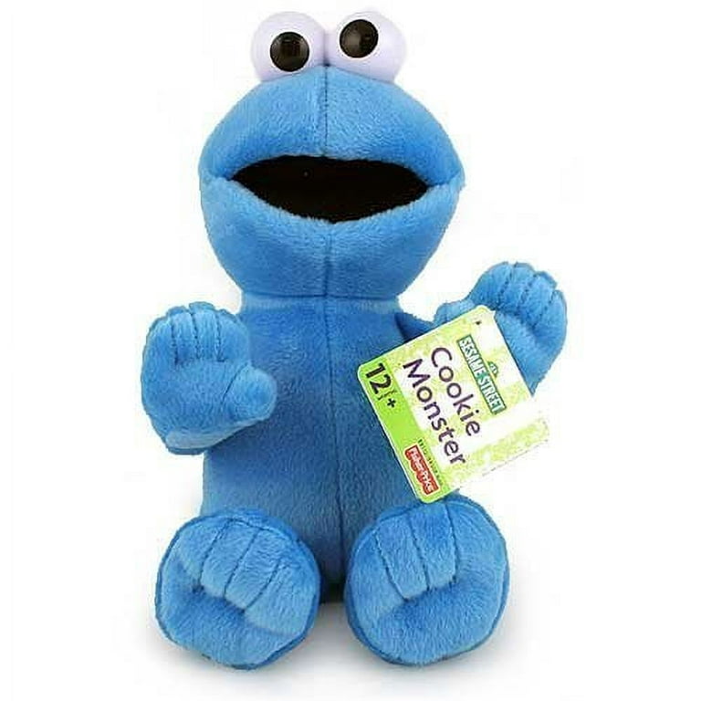 Sesame Street Cookie Monster Plush, Blue, 9