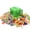 D, variant on 20Pcs Mini Animals Figurines Set, 3D Printed Mini Animal Tiny Things Flexible Fidget Toy, 3D Printed Cute Animal Home, Office, Executive DeskTiny Animals Figurines