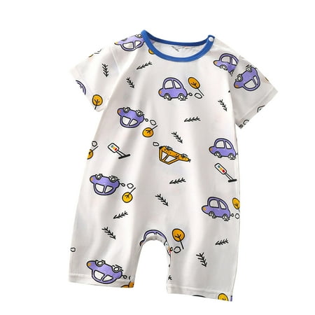 

Xihbxyly Toddler Jumpsuit Clearance Under $10 Toddler Baby Girls Boys T-Shirt Jumpsuit Romper Fashion Summer Short Sleeve Letter Print Jumpsuit Romper