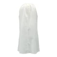 thumbnail image 2 of GEORGE G VESTIDO HALTER LINO CREMA, 2 of 4