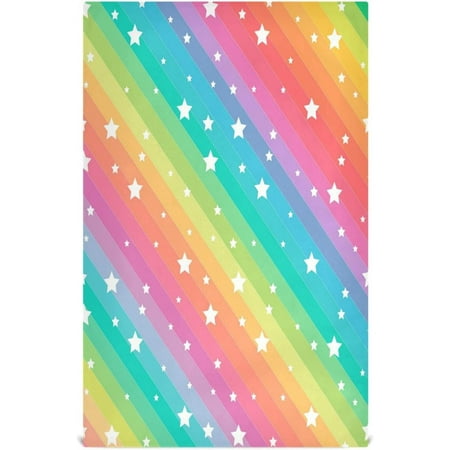 

Bestwell 6 Pack Funny Stars Kitchen Towels Soft Absorbent Dish Towels Reusable Tea Towels Set 28 x 18
