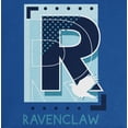 thumbnail image 4 of Harry Potter Ravenclaw R Logo Youth Royal Blue Sweatshirt-X-Small, 4 of 7