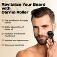thumbnail image 3 of Kit de crecimiento de barba Waking Forest Derma Roller de 0,25 mm y aceite, 3 of 9