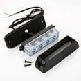thumbnail image 3 of Sufanic 2Pcs 12-24V 4 Led Orange Amber Light Lamp Recovery Flashing Breakdown Strobe Grill, 3 of 10