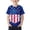 Multicolor, variant on Afuyipoi Boys T-shirts 4th of July,Breathable Short Sleeve Round Neck USA Flag Graphic Tees Multicolor 14-15T