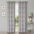 thumbnail image 5 of BNM Ribbon Blackout Curtains, Set of 2, 42" x 108", Silver, 5 of 6