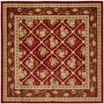 thumbnail image 7 of SAFAVIEH Lyndhurst Mason Floral Border Area Rug, Red, 5'3" x 5'3" Round, 7 of 7