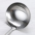 thumbnail image 3 of PENGXIANG Ustensiles de Cuisine en Acier Inoxydable pour la Cuisson Moderne et Outil de Cuisson de Service avec Utilisation de la Cuisine Manche en Bois - Louche, 3 of 4