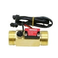 thumbnail image 1 of 1/2" 3/4" BrassWater Flow Sensor 1.75MPa Hall Sensor Turbine Flowmeter DC5~18V Used To Measure The Flow Of The Medium ,Durable Build, 1 of 7