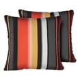thumbnail image 1 of Coussins d'Extérieur Carrés Corail Lot de 2 Tissu Multicolore, 1 of 1