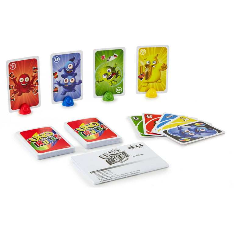 UNO Colors Rule Card Game 