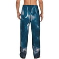 thumbnail image 3 of Disketp Eiffel Tower At Night Men'S Pajama Pants - Ultra Soft Fleece Sleep And Lounge Pants (Size: S-Xxl), 3 of 9