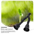 thumbnail image 4 of Rociador de manguera de jardín Boquilla de rociado ajustable giratoria de 360 grados Césped de jardinería de plástico DIY Rociador de riego de invernadero al aire libre Cabezales dobles Irene Inevent HA011245-02, 4 of 7