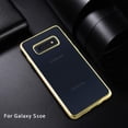 thumbnail image 7 of Mignova Galaxy S10e 5.8 inch case,Crystal Clear Soft TPU Cover Bumper and Transparent Hybrid Rugged Anti-Scratch Panel Fit for Galaxy S10e 5.8 inch case 2019 Release (Gold), 7 of 7