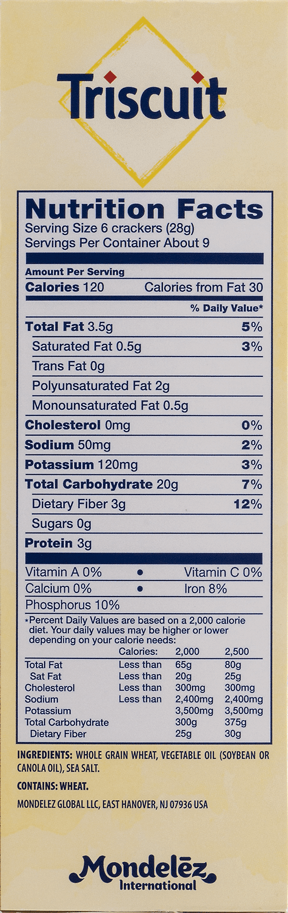 30 Triscuit Nutrition Facts Label Labels For Your Ideas