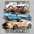 thumbnail image 3 of Shelby Cars Sketch Youth T-shirt Mustang Racing American Muscle Car GT500 Cobra Performance Powered by Ford Kids, 3 of 7