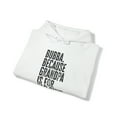 thumbnail image 4 of Bubba New Grandpa Fathers Day Grandfather Hoodie, Gifts, Hooded Sweatshirt, 4 of 4