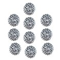 thumbnail image 1 of 10 cuentas de 20 mm con agujeros grandes, brillantes, coloridas, para joyería, fabricación de joyas, bolígrafos, llaveros, collares, redondas y brillantes., 1 of 7