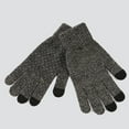 thumbnail image 4 of Guantes de invierno para mujer, cálidos guantes para mensajes de texto con pantalla táctil, guantes de punto para mujer con forro polar grueso y suave, 4 of 6