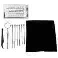 thumbnail image 2 of Eyeglass Repair Kit Sunglasses Repair Kit With Nose Pads Screws Screwdriver Tweezers For Watch Clock Spectacle Repair, 2 of 7