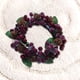 thumbnail image 4 of Uuiauoio Christmas Decor Mini Wreath Decorative Taper Candle Rings Candlestick Stand, Easter Fireplace Decorations，Holiday Decor for Dinner Wedding, Party Home Ornaments, 4 of 6