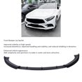 thumbnail image 4 of Alerón De Parachoques Delantero, Difusor Divisor De Barbilla De Parachoques Resistente A Arañazos Para Benz CLS-Class C257 2018-2021, Estabilidad De Manejo Mejorada,, 4 of 7