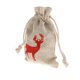thumbnail image 1 of Paquete piezas de ciervos alces bolsa de joyería con cordón bolsas de Yuyangstore bolsa de lino de algodón, 1 of 8